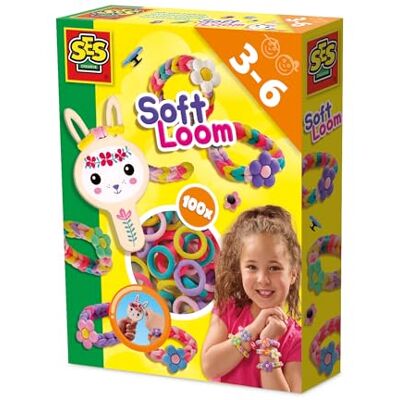Creative Braccialetti morbidi – Set fai da te per bambini – Set di nastri – Bracciali fai da te – Con pratiche bambole in legno – dai 3 anni in su Creative Braccialetti morbidi – Set fai da te per bambini – Set di nastri – Bracciali fai da te – Con pratiche bambole in legno – dai 3 anni in su
