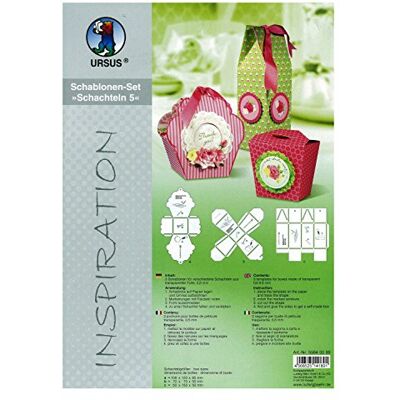 URSUS Inspiration Sagome per Creare 3 Scatole Regalo URSUS Inspiration Sagome per Creare 3 Scatole Regalo