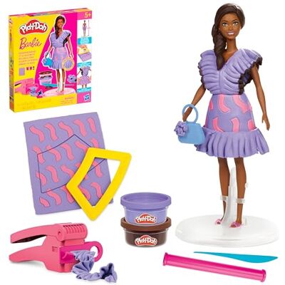 Play-Doh Barbie Style Fashionista, Coffret de pâte à Modeler Play-Doh Barbie Style Fashionista, Coffret de pâte à Modeler
