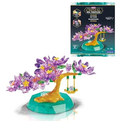 Lexibook , Cristallo Gemma Bonsai Fiorito, Viola Rosa Verde, Lexibook , Cristallo Gemma Bonsai Fiorito, Viola Rosa Verde,