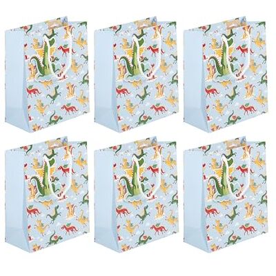 Eurowrap Pack 6 sacchetti regalo per bambini 21,5x10,2x25 Eurowrap Pack 6 sacchetti regalo per bambini 21,5x10,2x25