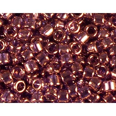TOHO Perline giapponesi cilindro Treasure oro lilla 3,3 mm.8/0 100 gr. TOHO Perline giapponesi cilindro Treasure oro lilla 3,3 mm.8/0 100 gr.