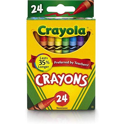 CRAYOLA 523024G Crayons 24 Ct CRAYOLA 523024G Crayons 24 Ct
