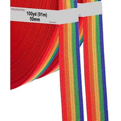 TUKA-i-AKUT 182m x 50mm Cinghia Arcobaleno per Fettucce, PP Tessuto Tessitura Nastro, Cinghie per Imballaggio Fornisce Accessori, DIY Craft Borse Cinghie Decorazione Regalo Artigianato 2x91m TKB5073-colorful-2X TUKA-i-AKUT 182m x 50mm Cinghia Arcobaleno per Fettucce, PP Tessuto Tessitura Nastro, Cinghie per Imballaggio Fornisce Accessori, DIY Craft Borse Cinghie Decorazione Regalo Artigianato 2x91m TKB5073-colorful-2X
