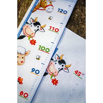 Vervaco Kit Punto Croce Contato ANIMALI DA FATTORIA Annuncio Nascita Punto Croce ca. 18 x 70 cm Regalo Personalizzato Set Fai Da Te Attività Creative Adulti Benvenuto Bambino Cross Stitch Vervaco Kit Punto Croce Contato ANIMALI DA FATTORIA Annuncio Nascita Punto Croce ca. 18 x 70 cm Regalo Personalizzato Set Fai Da Te Attività Creative Adulti Benvenuto Bambino Cross Stitch