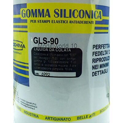 PROCHIMA GLS-90 GOMMA SILICONICA LIQUIDA DA COLATA 1 Kg PROCHIMA GLS-90 GOMMA SILICONICA LIQUIDA DA COLATA 1 Kg