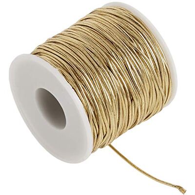 Morex Nastro in poliestere elasticizzato, 45 m, colore: oro Morex Nastro in poliestere elasticizzato, 45 m, colore: oro