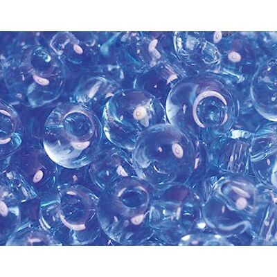 TOHO Perline Giapponesi Magatama, Blu Trasparente, Dimensione 3 mm, 100 g TOHO Perline Giapponesi Magatama, Blu Trasparente, Dimensione 3 mm, 100 g