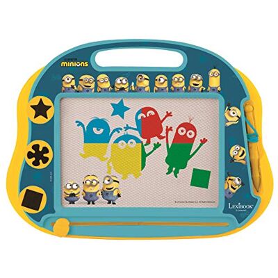 Lexibook Lavagna Magica Magnetica Minions, Disegni Multicolore, Giocattolo Artistico per Ragazze e Ragazzi, Penna e timbri per Disegno, Giallo/Blu, Lexibook Lavagna Magica Magnetica Minions, Disegni Multicolore, Giocattolo Artistico per Ragazze e Ragazzi, Penna e timbri per Disegno, Giallo/Blu,