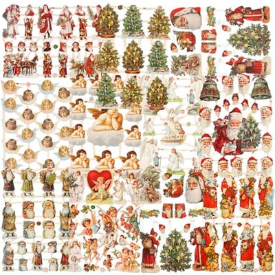 Creativ e Fustelle vintage, Natale, 30 fogli misti, 16,5 x 23,5 cm Creativ e Fustelle vintage, Natale, 30 fogli misti, 16,5 x 23,5 cm