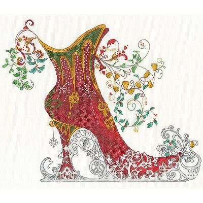 Bothy Threads Kit per punto croce, motivo: Yuletide Bothy Threads Kit per punto croce, motivo: Yuletide