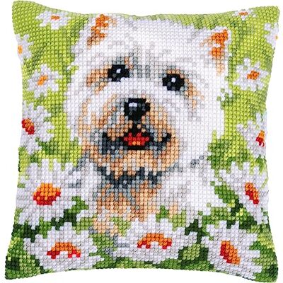 Vervaco Kit Cuscino Punto Croce CANE Set Ricamo Principianti Cuscini Gobelin Decorativi ca. 40 x 40 cm Accessori Per Lavoretti Creativi DIY Casa Decor Hobby Adulti Cross Stitch Vervaco Kit Cuscino Punto Croce CANE Set Ricamo Principianti Cuscini Gobelin Decorativi ca. 40 x 40 cm Accessori Per Lavoretti Creativi DIY Casa Decor Hobby Adulti Cross Stitch