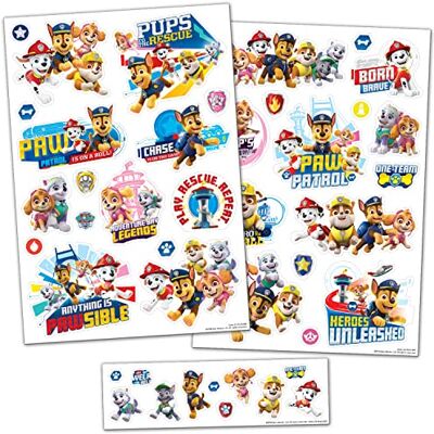 Adesivi Scrapbooking Paw Patrol - Vinile ufficiale Adesivi Scrapbooking Paw Patrol - Vinile ufficiale