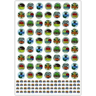 SuperStickers Adesivi per lode con insetti scintillanti e amici, 1310 x 25 mm, 10 mm SuperStickers Adesivi per lode con insetti scintillanti e amici, 1310 x 25 mm, 10 mm