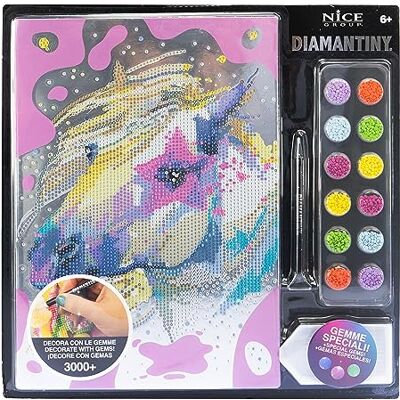 DIAMANTINY Level Up AQUARELL Attività Crystal Art, Diamond Painting Kit, crea il mosaico Unicorn DIAMANTINY Level Up AQUARELL Attività Crystal Art, Diamond Painting Kit, crea il mosaico Unicorn