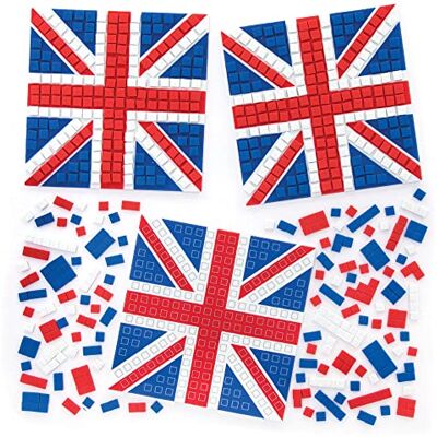 Craft Union Jack Kit di Mosaico - Kit di mosaico Craft Union Jack Kit di Mosaico - Kit di mosaico