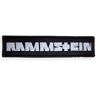 Rammstein Aufnäher Toppa nera "" 12,8 x 2,9 cm