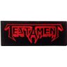 LipaLipaNa Testament Thrash Metal Distintivo Ricamato Applicazioni Il Ferro sulla Toppa Patch Accessorio per Souvenir Applique