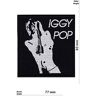 LipaLipaNa Iggy Pop Godfather of Punk Rock Iguana Distintivo Ricamato Applicazioni Il Ferro sulla Toppa Patch Accessorio