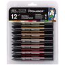 Winsor & Newton Promarker 12+1 Manga Steampunk