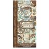 Stamperia International -Collectables Canzoni del mare, multicolore, 15 x 30,5 cm