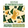 Obrien, Tomasz Irish St. Patrick's Day Scrapbook Pad: Pattern Paper Celtic Knots, Shamrocks, Leprechauns and More   DIY Scrapbooking, Card Making, Crafting Fun! Perfect for All Ages!