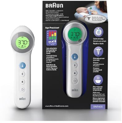 Braun Termometro touch con precisione per l'età