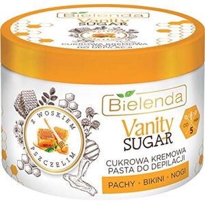 Bielenda VANITY SUGAR Crema per la depilazione di zucchero con cera d'api, 100 g Bielenda VANITY SUGAR Crema per la depilazione di zucchero con cera d'api, 100 g