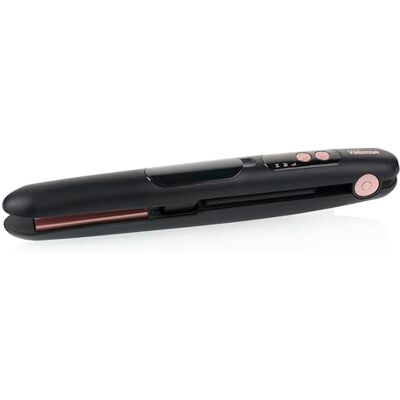 Piastra Capelli Nera Tristar - Senza Fili, Ceramica, 40W Piastra Capelli Nera Tristar - Senza Fili, Ceramica, 40W