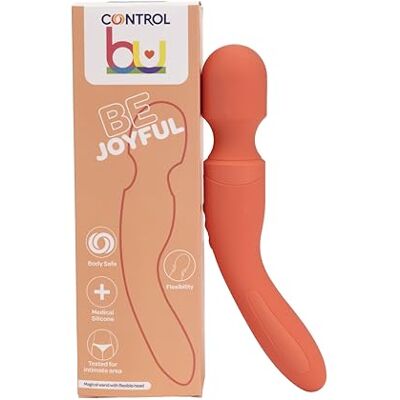 Control BU Be Joyful Vibratore - Bacchetta flessibile, Ricaricabile, Varia velocità Control BU Be Joyful Vibratore - Bacchetta flessibile, Ricaricabile, Varia velocità