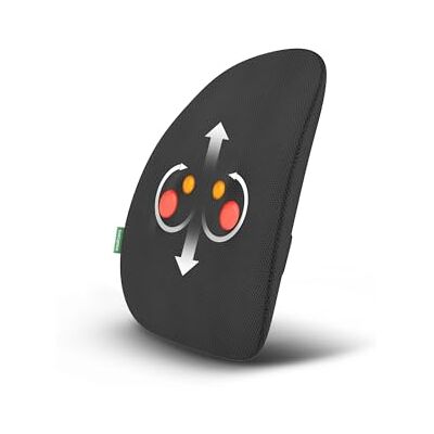Medisana MC 500 massaggiatore schiena senza fili, massaggiatore shiatsu per alleviare il mal di schiena e la tensione, cuscino massaggiante con 2 velocità, particolarmente leggero e silenzioso Medisana MC 500 massaggiatore schiena senza fili, massaggiatore shiatsu per alleviare il mal di schiena e la tensione, cuscino massaggiante con 2 velocità, particolarmente leggero e silenzioso