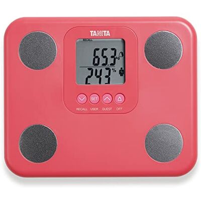 Tanita BC-730 Bilancia per Composizione Corporea - 9 Misurazioni, Compatta, Rosa Tanita BC-730 Bilancia per Composizione Corporea - 9 Misurazioni, Compatta, Rosa