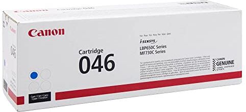 Canon Cartuccia 046 C TONER Nero, Rendimento 2.300 Pagine, Imballo in cartone