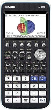 Casio Calcolatrice Grafica Senza Cas Con Display A 65.000 Colori, Nero/Bianco, ‎A4, 20.6 x 89.5 x 188.5 mm