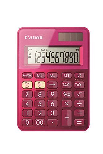 Canon Italia  LS-100K-MPK RR HWB Emea Calcolatrice da Tavolo, Rosa