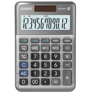 Casio Calcolatrice da tavolo Display a 12 Cifre, Calcolo Profitto, Calcolo Imposte Casio Calcolatrice da tavolo Display a 12 Cifre, Calcolo Profitto, Calcolo Imposte