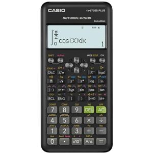 Casio Fx-570Es Plus 2 Calcolatrice Scientifica Con 417 Funzioni, Nero Casio Fx-570Es Plus 2 Calcolatrice Scientifica Con 417 Funzioni, Nero