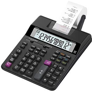 Casio HR-200RCE Calcolatrice per la stampa Display, LCD a 12 cifre, Nero Casio HR-200RCE Calcolatrice per la stampa Display, LCD a 12 cifre, Nero