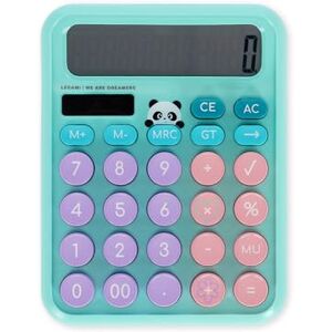 Legami Calcolatrice da Tavolo Calcoolator, Tema Panda, Calcolatrice Solare a Doppia Alimentazione, a Batteria AAA (non inclusa) o a Energia Solare, 15.8 x 12 x 2.8 cm Legami Calcolatrice da Tavolo Calcoolator, Tema Panda, Calcolatrice Solare a Doppia Alimentazione, a Batteria AAA (non inclusa) o a Energia Solare, 15.8 x 12 x 2.8 cm