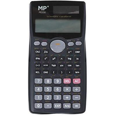 MP Calcolatrice Scientifica con 401 Funzioni Nera MP Calcolatrice Scientifica con 401 Funzioni Nera
