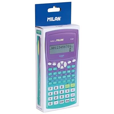 MILAN ® Calcolatrice scientifica M240 Sunset, Verde-Lilla MILAN ® Calcolatrice scientifica M240 Sunset, Verde-Lilla