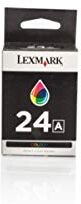 Lexmark X 3550 (24A / 18C1624E) original Printhead cyan, magenta, yellow 185 Pages