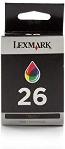 Lexmark Z 640 Series (26 / 10N0026E) original Printhead cyan, magenta, yellow 275 Pages 13,8ml