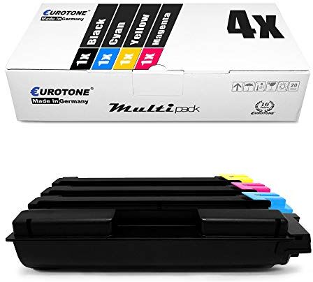 Eurotone 4x  Toner per Kyocera Ecosys ECOSYS P 6030 6130 cdn sostituisce TK5140