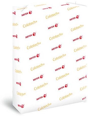 Xerox Colotech+ Carta di qualità superiore, 280 g/m², 125 fogli, colore: Bianco