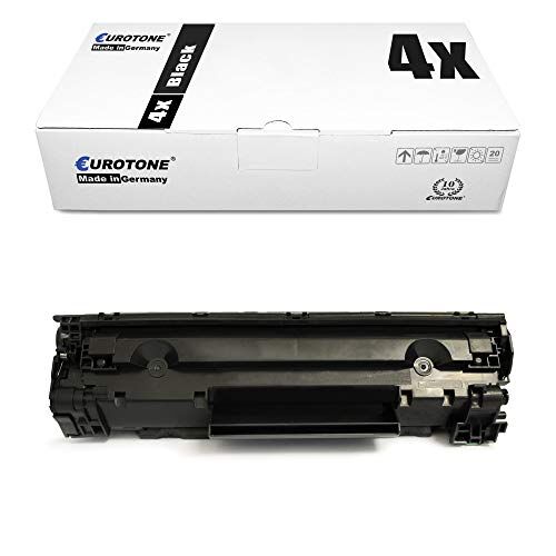 Eurotone 4x  Toner per Canon MF229dw MF216n sostituisce 737 9435B002 Nero 9435B002AA Set