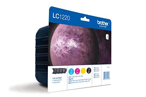 Brother LC1220VALBP Cartuccia d'Inchiostro, 300 Pagine Stampate, Multi-pack