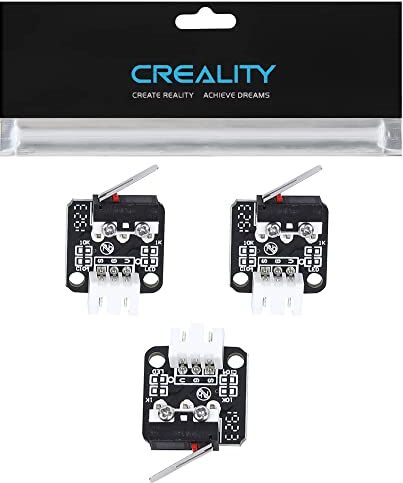 Creality Official Finecorsa Finecorsa 3PCS Stampante 3D Parte Compatibile con Ender 3 / Ender 3 Pro/Ender 3 V2 / Ender 5 Series/CR-10 Series Stampante 3D