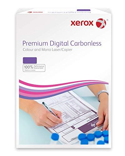 Xerox Rame de 500 feuilles de papier sans carbone pour 4 exemplaires (Blanc/jaune/rose/bleu)