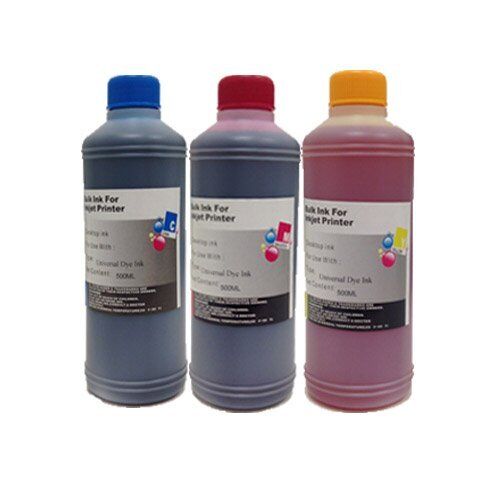 BELLIVESTORE KIT Ricarica cartucce 3 Flaconi 500ml universale inchiostro coroli compatibile per Brother, Canon, Epson, HP, LEXMARK, XEROX, DELL.